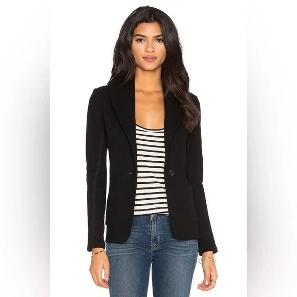 Standard James Perse Shawl Collar Blazer Sz 1 small - Picture 1 of 7